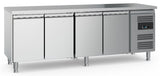 Kühltisch mit 4 Türen - 223cm breit