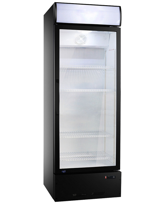 Kühlschrank mit 1 Glastür V300 / Flaschenkühler