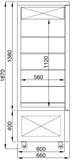 Kühlvitrine für Schokolade / Pralinenvitrine +14°C/+16°C