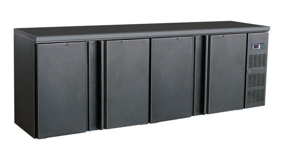 Barkühltisch mit 4 Türen - 254cm