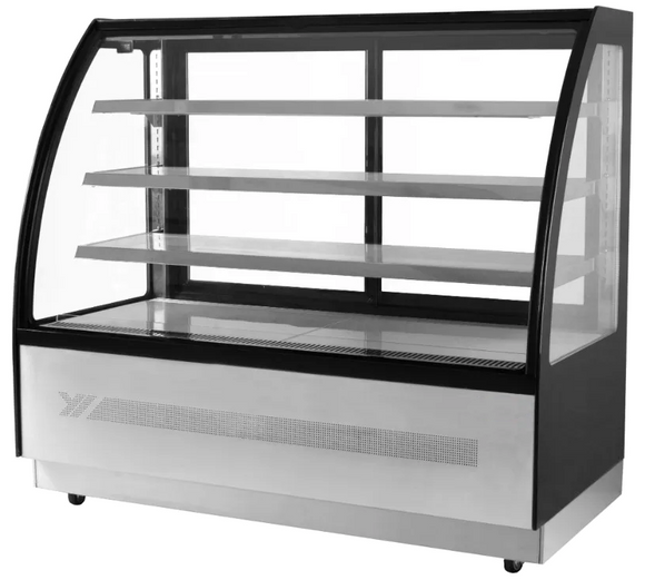 Kühlvitrine FOR - 170 cm breit - Kuchenvitrine / Tortenvitrine
