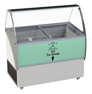 Eisvitrine VTE9 - für 9 Behälter