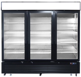 Kühlregal / Getränkekühlschrank mit 3 Glastüren