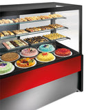 Kühlvitrine KRS 100cm breit - Tortenvitrine / Kuchenvitrine / Gebäckvitrine