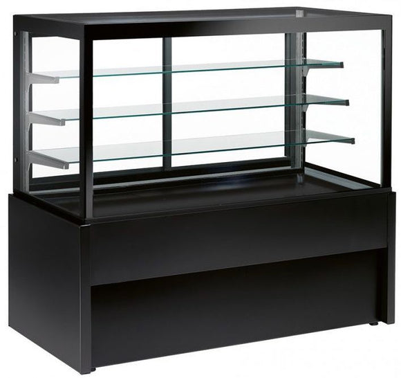 Kühlvitrine KRS 120cm breit - Tortenvitrine / Kuchenvitrine / Gebäckvitrine