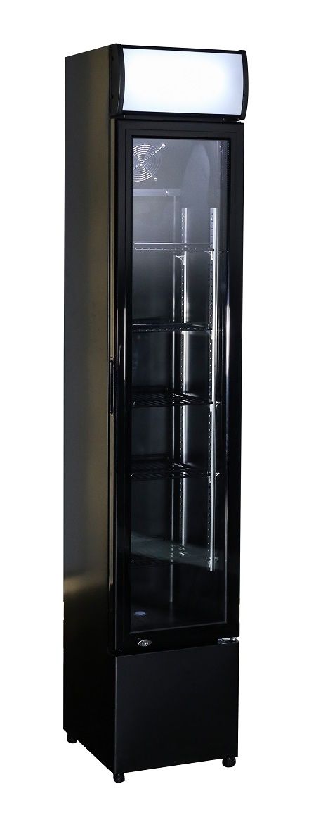 Kühlschrank Slim 100 Liter - Schwarz