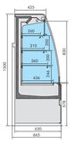 Kühlregal GTG13 - 130 cm breit