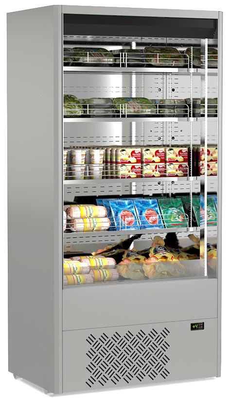 Wandkühlregal Supermarkt MLS100 - 100cm