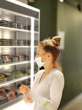 Wandkühlregal Supermarkt MLS100 - 100cm