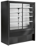 Wandkühlregal CMX120 mit Schiebetüren - 120cm breit