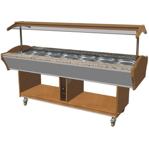 Warmes Buffet CHX - 220 cm