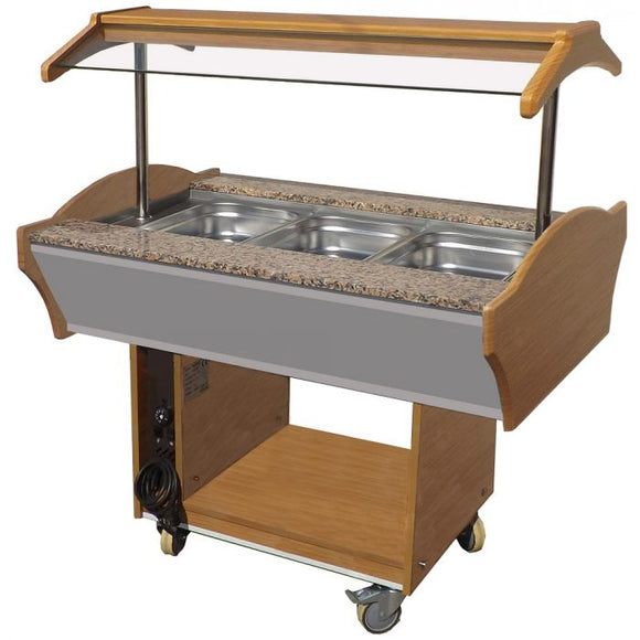 Warmes Buffet CHX - 120 cm